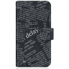 CaseMarket｜ケースマーケット CaseMarket Xperia1IV スリム手帳型ケース ニュースペーパー クラシック ノート ブラック Xperia1IV-BCM2S2192-78