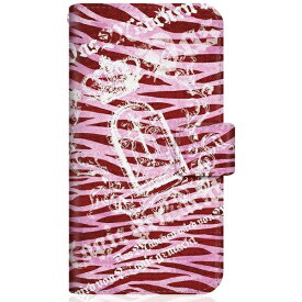 CaseMarket｜ケースマーケット CaseMarket XperiaAceIII スリム手帳型ケース ゴシック ゼブラ ハード ピンク XperiaAceIII-BCM2S2542-78