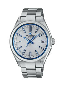 CASIO｜カシオ 【Bluetooth搭載ソーラー電波時計】OCEANUS（オシアナス）3針モデル ホワイト×シルバー OCW-T200S-7AJF
