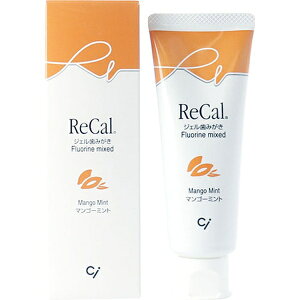 CIメディカル|Ci Medical ReCal(リカル)ジェル歯みがき 1450ppm 70g マンゴーミント