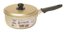 パール金属｜PEARL METAL クックオール　アルミ片手鍋18cm （ガス火専用） HB-6606