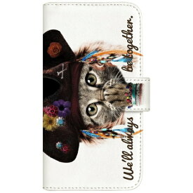 CaseMarket｜ケースマーケット NYAGO iPhone14Pro 厚手手帳型ケース パイレーツ ソラちゃん 肉球をペロペロするにゃー。 かわいい猫フェイス ホワイト iPhone14Pro-BNG2A7067-88