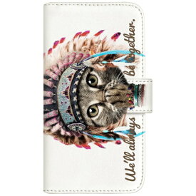 CaseMarket｜ケースマーケット NYAGO iPhone14ProMax 厚手手帳型ケース インディアン ソラちゃん 肉球をペロペロするにゃー。 かわいい猫フェイス ホワイト iPhone14ProMax-BNG2A7065-88