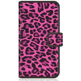 CaseMarket｜ケースマーケット CaseMarket iPhone14Pro スリム手帳型ケース ヒョウ柄 ピンク レパード ノート iPhone14Pro-BCM2S2010-78