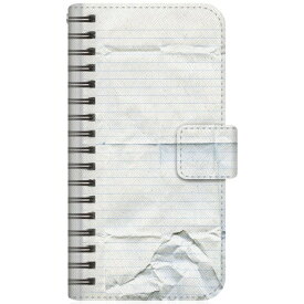 CaseMarket｜ケースマーケット CaseMarket iPhone14Pro スリム手帳型ケース 大学ノート ブック スタイル ダイアリー 破れたノート ピクチャー デザイン iPhone14Pro-BCM2S2468-78