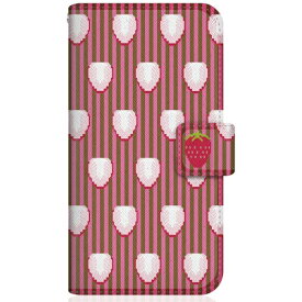 CaseMarket｜ケースマーケット CaseMarket iPhone 14 Pro スリム手帳型ケース キュート ストロベリー ドット パターン スリム ダイアリー iPhone14Pro-BCM2S2630-78