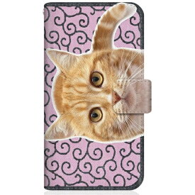 CaseMarket｜ケースマーケット NYAGO iPhone14Pro スリム手帳型ケース NYAGO ノート キュート 甘えんぼう 茶トラ 猫 ペロペロするにゃ〜。 にゃんとも 和風 だにゃ〜。 唐草模様 ピンク iPhone14Pro-BNG2S2760-78