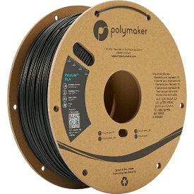Polymaker｜ポリメーカー PolyLite PLA フィラメント [1.75mm /1kg] ブラック PA02001
