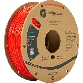 Polymaker｜ポリメーカー PolyLite PLA フィラメント [1.75mm /1kg] レッド PA02004