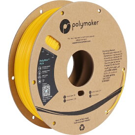 Polymaker｜ポリメーカー PolyLite PLA フィラメント [1.75mm /0.75kg] イエロー