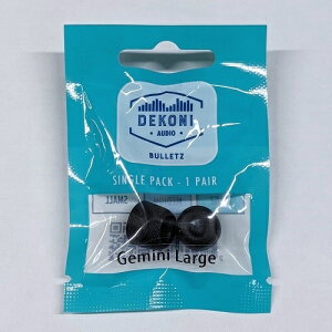 Dekoni Audio�b�f�R�j�I�[�f�B�I �m�Y���a3mm�C���z���p �C���[�s�[�X L 1�y�A S-GEMINI-LG