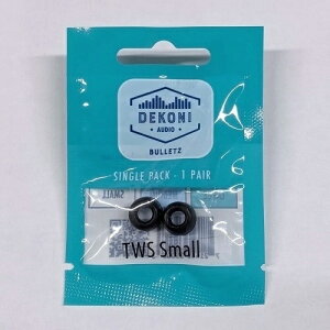 Dekoni Audio�b�f�R�j�I�[�f�B�I �m�Y���a4.9mmTWS�p �C���[�s�[�X S 1�y�A S-TWS-SM
