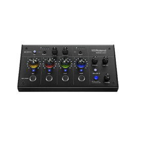 【エントリーで最大全額ポイント還元｜7/18迄】 Roland｜ローランド 〔ゲーミングミキサー〕 BRIDGE CAST ブラック
