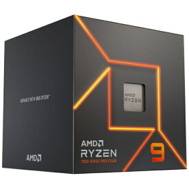 AMD｜エーエムディー 〔CPU〕AMD Ryzen9 7900 With Wraith Prism Cooler （Zen4） 100-100000590BOX [AMD Ryzen 9 /AM5 /グラフィックス搭載]