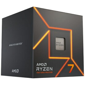AMD｜エーエムディー 〔CPU〕AMD Ryzen7 7700 With Wraith Prism Cooler （Zen4） 100-100000592BOX [AMD Ryzen 7 /AM5 /グラフィックス搭載]