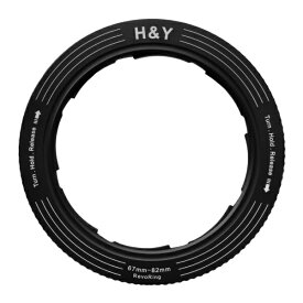 H&Y｜エイチアンドワイ REVORING 67-82mm ブラック ブラック RS82