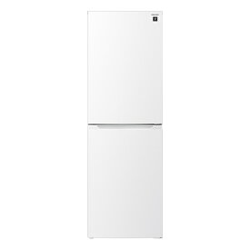 シャープ｜SHARP 冷蔵庫 スノーホワイト SJ-BD23K-W [幅54.4cm /2ドア /右開きタイプ /230L /2023年]《基本設置料金セット》