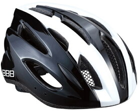 BBB｜ビービービー 自転車用 ヘルメット コンドル(Lサイズ：58〜61cm/ブラック×ホワイト) BHE-35【返品不可】