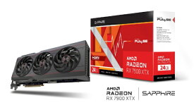 SAPPHIRE｜サファイヤ グラフィックボード PULSE Radeon RX 7900 XTX GAMING OC 24GB GDDR6 SAP-PULSERX7900XTXOC24GB/11322-02-20G [Radeon RXシリーズ /24GB]