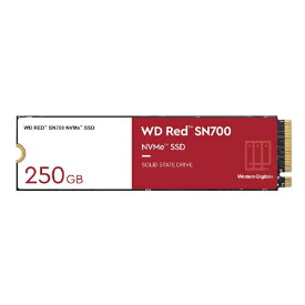 WESTERN DIGITAL｜ウェスタン デジタル WDS250G1R0C 内蔵SSD PCI-Express接続 WD RED SN700(NAS) [250GB /M.2]