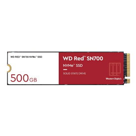 WESTERN DIGITAL｜ウェスタン デジタル WDS500G1R0C 内蔵SSD PCI-Express接続 WD RED SN700(NAS) [500GB /M.2]