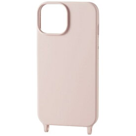 ELECOM｜エレコム iPhone 14/13 ハイブリッドシリコンケース ショルダーストラップホール付き ピンク PM-A22AHVSCSHPN