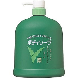 牛乳石鹸共進社｜COW BRAND SOAP KYOSHINSHA カウブランド アロエボディソープ ポンプ付き 1200mL