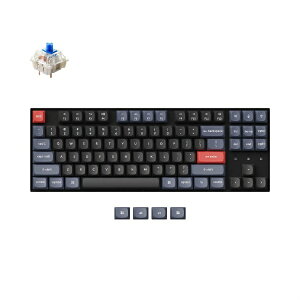 Keychron�b�L�[�N���� �L�[�{�[�h K8 Pro White LED(���E�p��z��) �u���b�N K8P-G2-US [�L���E���C�����X /�p��z�� /���J�j�J��]