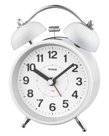 MAG｜マグ ツインベル目覚まし時計 MAG ホワイト T-772WH-Z