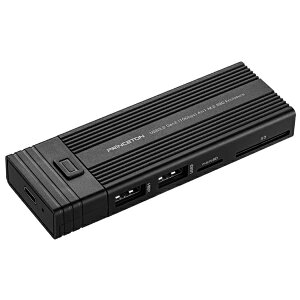 PRINCETONbvXg SSDP[X USB-C{USB-Aڑ J[hXbgx2 / USB-Ax2 (Chrome/Android/Mac/Windows11Ή) ubN PRD-PSZEROU [M.2Ή /NVMe /1]