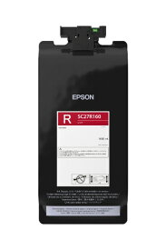 EPSON｜エプソン SC27R160 純正プリンターインク 1600ml レッド