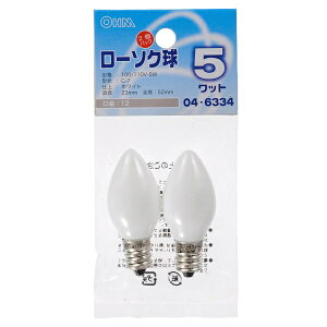 �I�[���d�@�bOHM ELECTRIC ���[�\�N��5WE12�z���C�g2�� LB-C7205-W/2P [E12 /2��]