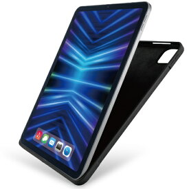 エレコム｜ELECOM 11インチ iPad Pro（第4/3/2世代）用 シリコンケース ハイブリッド ブラック TB-A22PMSCHBK