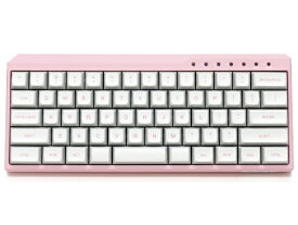 FILCO｜フィルコ キーボード Majestouch MINILA-R Convertible(赤軸・英語配列) イチゴ FFBTR63MRL/EPK [有線・ワイヤレス /Bluetooth・USB]