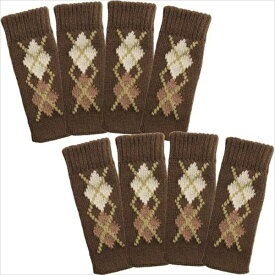 コジット｜COGIT 脱げにくいチェアソックス　アーガイル ダークBR