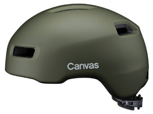 オージーケーカブト|OGK KABUTO 自転車用 ヘルメット CANVAS-CORSS キャンバス・クロス(M/Lサイズ:57〜59cm/マットオリーブ) マットオリーブ【返品不可】