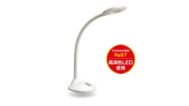 ジェントス｜GENTOS 眼のことを考えたデスクライト ホワイト DK-R256WH [LED /白色]