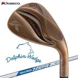 キャスコ｜kasco ウェッジ DW-123 Dolphin ドルフィンウェッジ Copper N.S.PRO Zelos7 Flex:R #60【返品交換不可】