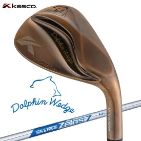 キャスコ｜kasco ウェッジ DW-123 Dolphin ドルフィンウェッジ Copper N.S.PRO Zelos7 Flex:R #64【返品交換不可】