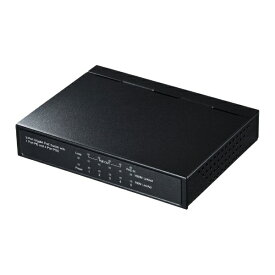 サンワサプライ｜SANWA SUPPLY スイッチングハブ [5ポート /1Giga対応] PoE受電給電 LAN-GIH5PSEPD