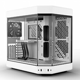 HYTE｜ハイト PCケース [ATX /Micro ATX /Extended ATX /Mini-ITX] スノーホワイト Y60 Snow White