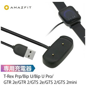 AMAZFIT｜アマズフィット スマートウォッチ専用 マグネット式 USB充電器 Bip3シリーズ/GTR 2/GTS 2 Amazfit（アマズフィット） ブラック sp200005