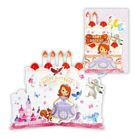 ニホンホールマーク｜Hallmark 誕生日カード　ディズニーカットソフィア2 EAR-816-681 【代金引換配送不可】