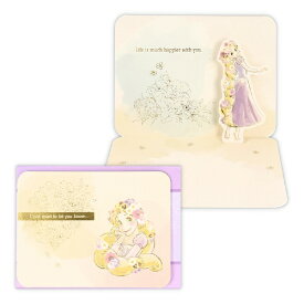 ニホンホールマーク｜Hallmark 多目的カード　ディズニーラプンツェルフラワー2 EAR-817-077