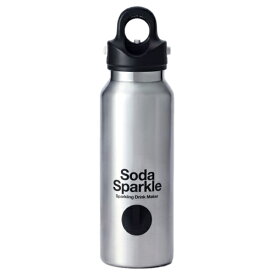 ソーダースパークル｜Soda Sparkle SodaSparkle×REVOMAX2 12ozSLIM 炭酸水ボトル　MSB-SV