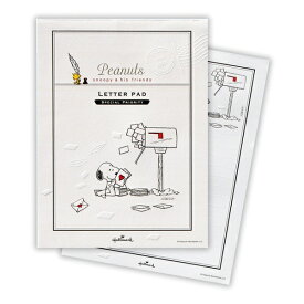 ニホンホールマーク｜Hallmark レターパッド スヌーピー ポストと手紙2 EEP-818-852