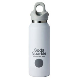 ソーダースパークル｜Soda Sparkle SodaSparkle×REVOMAX2 12ozSLIM 炭酸水ボトル　MSB-WH MSB-WH
