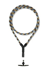 M.CRAFTSMAN｜エムクラフトマン ネックストラップ Yoggle Pro2 [ The Attenborough ] M.CRAFTSMAN　エム・クラフトマン ブラウンイエロー