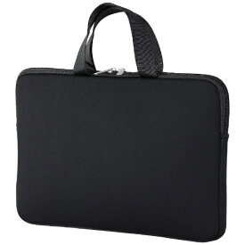 アーテック｜Artec ノートパソコン / タブレットPC対応 [Lサイズ 〜13インチ] クッションケース 横型 ブラック 091731