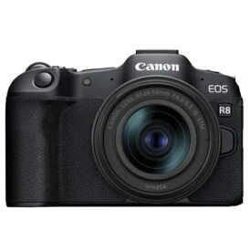 CANON｜キヤノン EOS R8・RF24-50 IS STM レンズキット ミラーレス一眼カメラ ブラック [ズームレンズ]